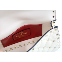 Valentino Spike Small Pelle Light Ivory