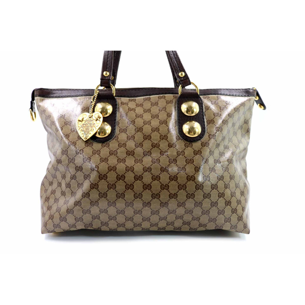 Gucci Tote GG Crystal Beige