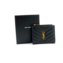 Saint Laurent Portafoglio Pelle Nera