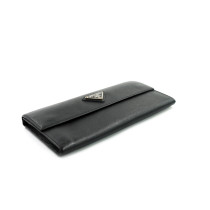 Prada Portafoglio Pelle Nera