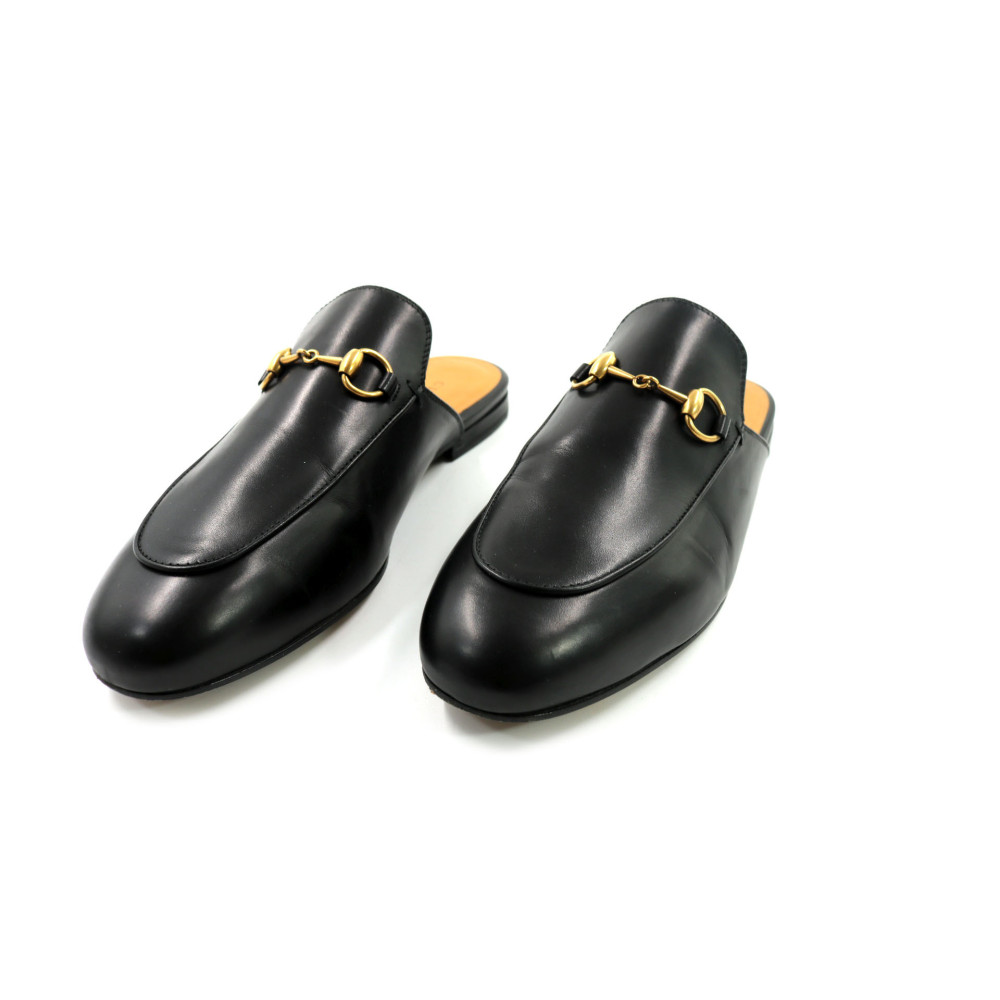 Gucci Slipper Pelle Nera