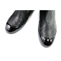 Chanel Stivali Cruissards Pelle Nero