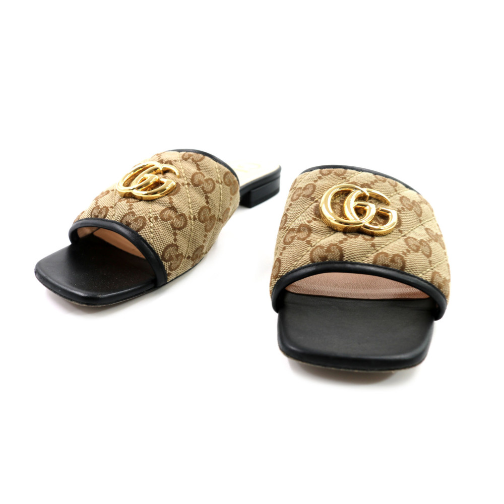 Gucci Ciabattine GG Supreme Beige