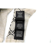 Gucci Socken Weiß und Schwarz