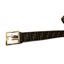 Fendi Cintura Zucca Marrone