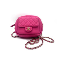 Chanel Mini Vanity Case Pelle Rosa