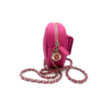 Chanel Mini Vanity Case Pelle Rosa