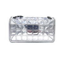 Chanel Classic Flap Ice Cube Pelle Ice Silver