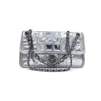Chanel Classic Flap Ice Cube Pelle Ice Silver
