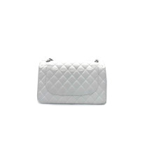 Chanel Jumbo Pelle Caviar Bianca