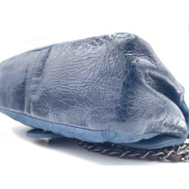 Chanel Cruise 25 Vintage Pelle Blu e Marrone