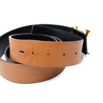 Louis Vuitton Cintura Initials Reversibile Pelle Cuoio e Nera