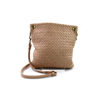 Bottega Veneta Tracolla Pelle Beige