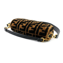 Fendi Baguette Montone Marrone e Nero
