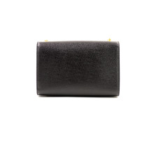 Saint Laurent Kate Small Pompom Pelle Nera