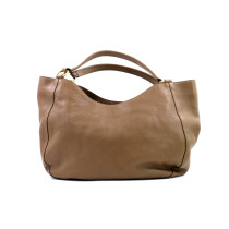 Gucci Hobo Interlocking Pelle Marrone