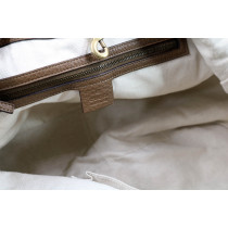 Gucci Hobo Interlocking Pelle Marrone