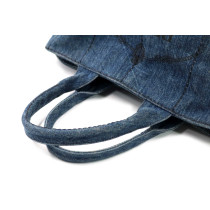Prada Tote Bag Denim Blu