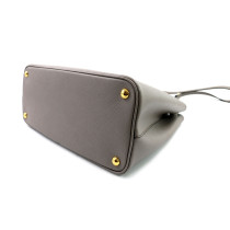 Prada Double Pelle Grigio