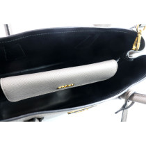 Prada Double Pelle Grigio