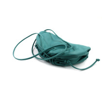 Bottega Veneta Pouch Mini Pelle Verde Acqua