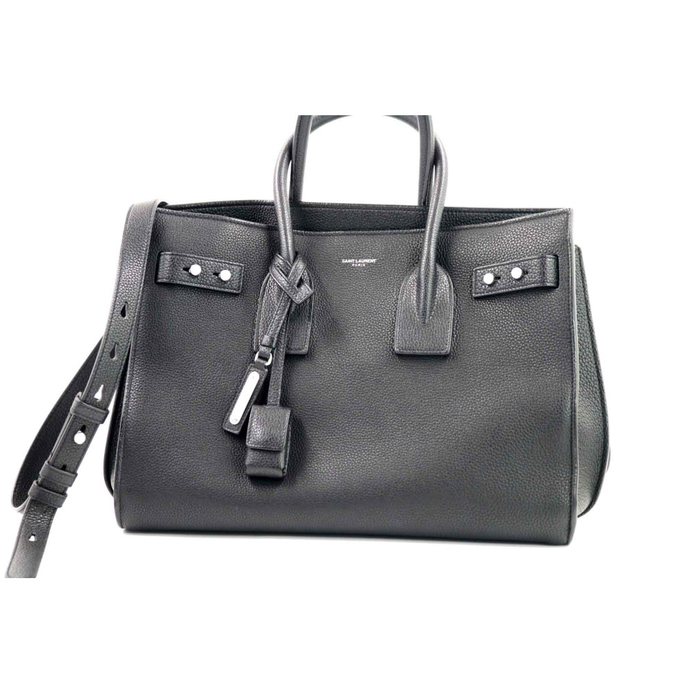 Saint Laurent Sac de Jour Pelle Nera