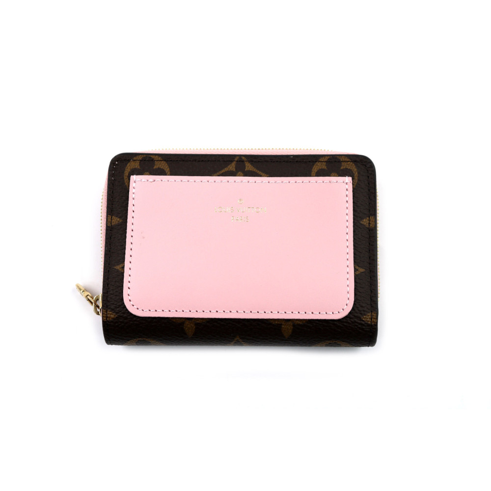 Louis Vuitton Portafoglio Lou Monogram e Pelle Rosa