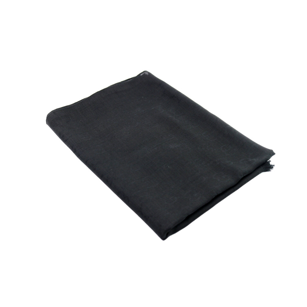 Gucci Stola Lana e Seta Nera