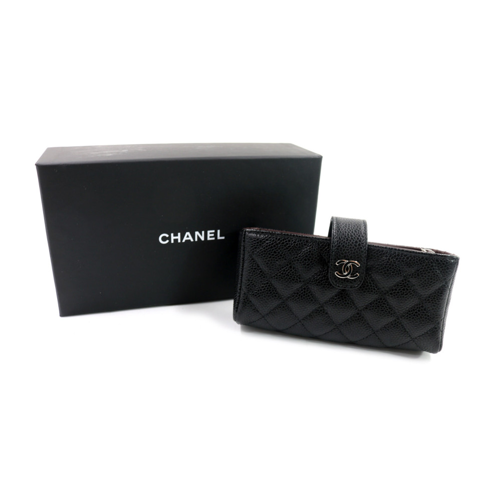 Chanel Portafoglio Pelle Nera