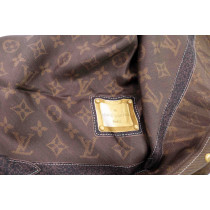 Louis Vuitton Brown Silk Scarf