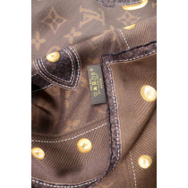 Louis Vuitton Foulard Seta Marrone