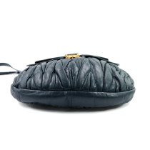 Miu Miu Coffer Pelle Blu