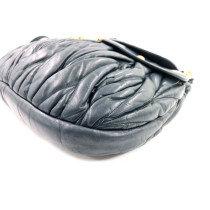 Miu Miu Coffer Pelle Blu