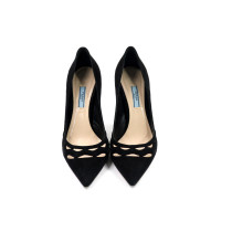 Prada Decollete Camoscio Nero