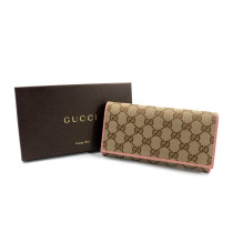 Gucci Portafoglio GG Beige