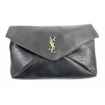 Saint Laurent Pochette Pelle Nera