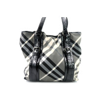 Burberry Tote Bag Nylon Nero e Grigio
