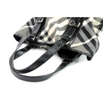 Burberry Tote Bag Nylon Nero e Grigio