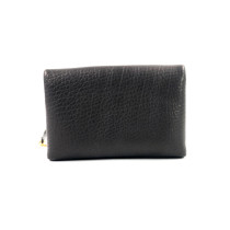 Saint Laurent Cassandre Mini Schwarzes Leder