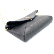 Saint Laurent Cassandre Mini Cuir Noir