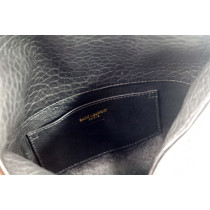 Saint Laurent Cassandre Mini Schwarzes Leder