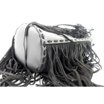 Valentino VLogo Signature Pelle Scamosciata Nera