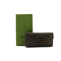 Gucci Portafoglio Pelle Verde Scuro