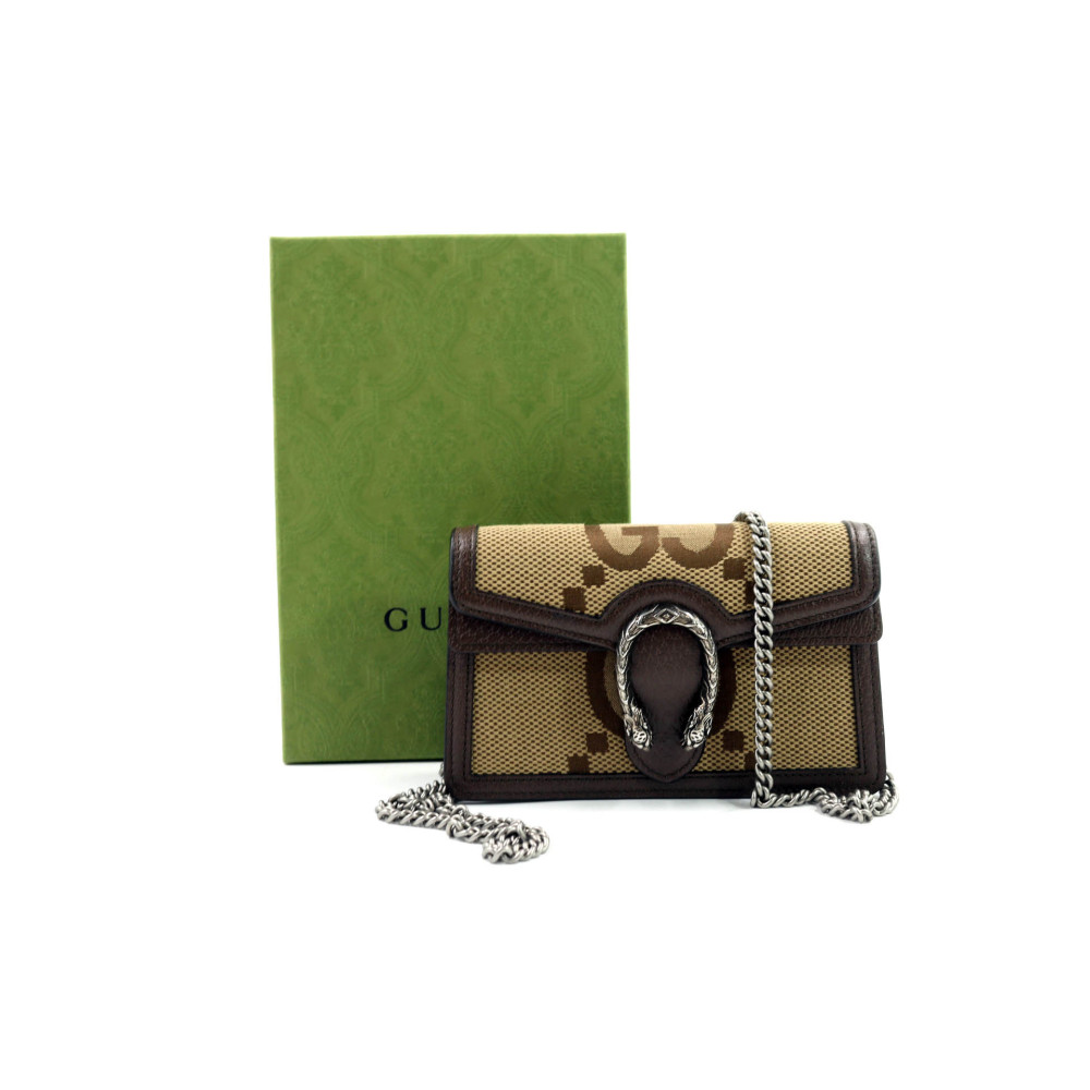 Gucci Dionysus Mini GG Jumbo Marrone