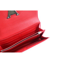 Louis Vuitton Portafoglio Capucines Pelle Rossa