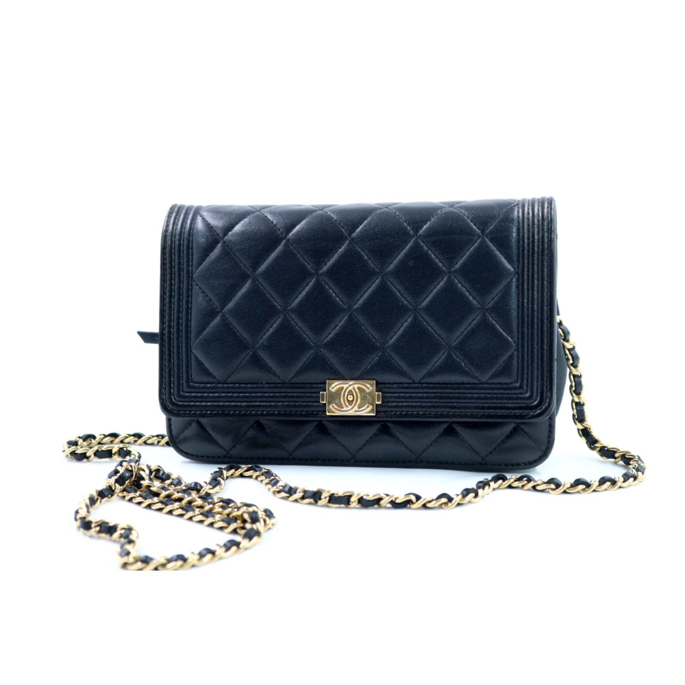 Chanel Woc Boy Pelle Nera