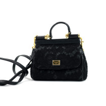 Dolce & Gabbana Miss Sicily Pelle e Pizzo Nero
