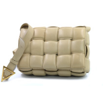 Bottega Veneta Cassette Pelle Crema