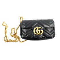 Gucci Marmont Super Mini Pelle Nera
