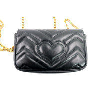 Gucci Marmont Super Mini Pelle Nera